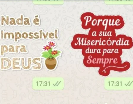 Figurinhas de Deus